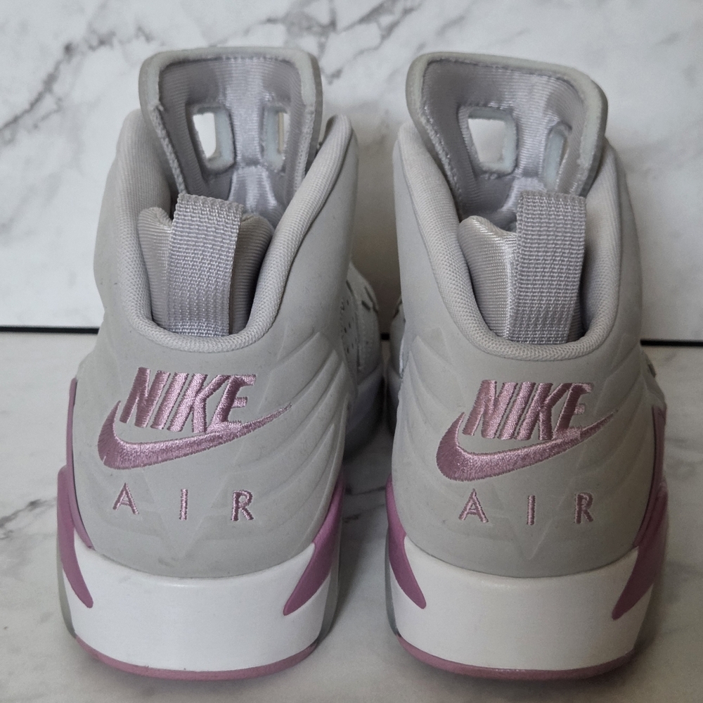 Nike Jordan Womens MVP Neutral Grey Orchid Sneakers Shoes Size 10.5 - Picture 6 of 9